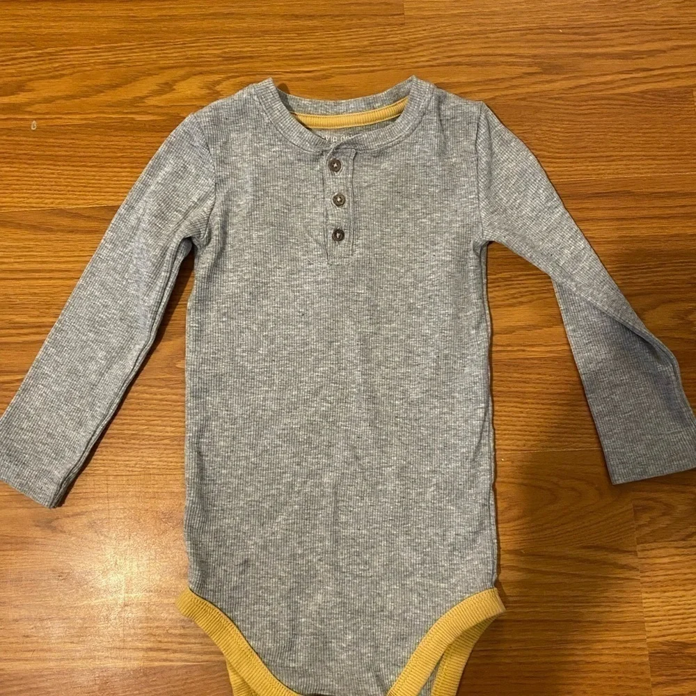 Okie Dokie Long Sleeve Baby Body Suit 24 Months (GA)